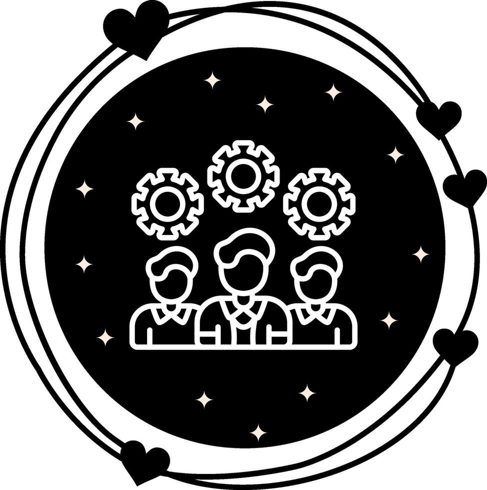 Team Dynamic Digital Graphic Feature vector