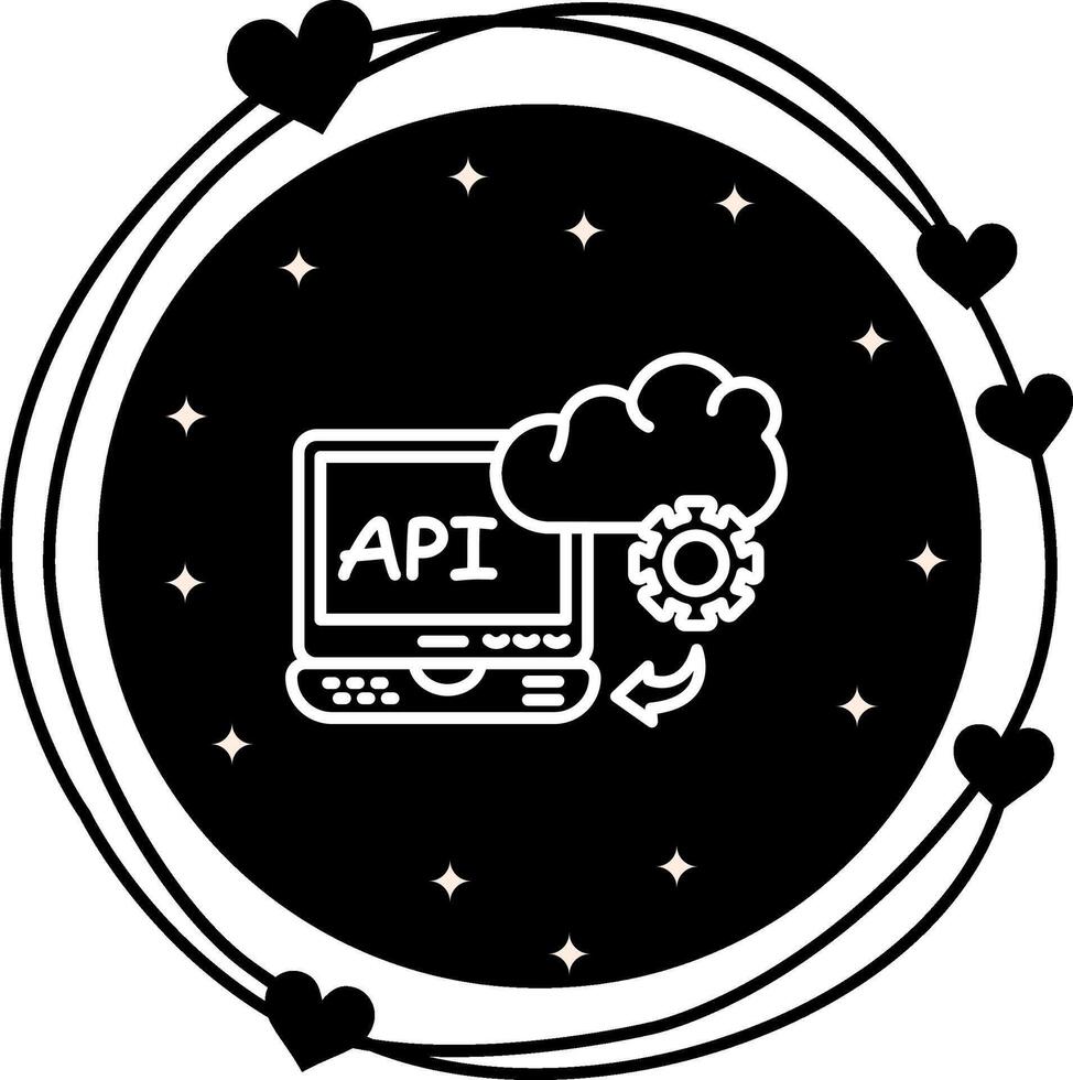 nube api consistente ui gráfico elemento vector