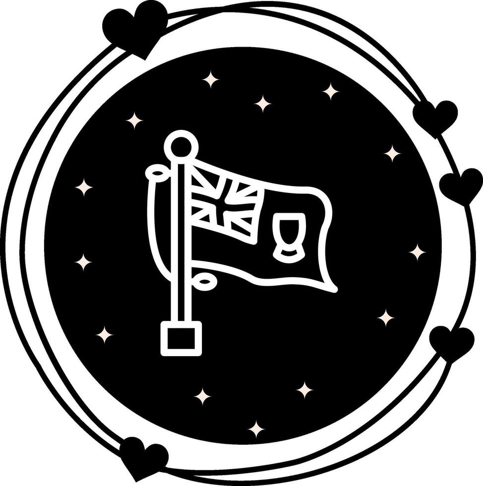 Flag Falkland Islands Adaptive Web Graphic Element vector