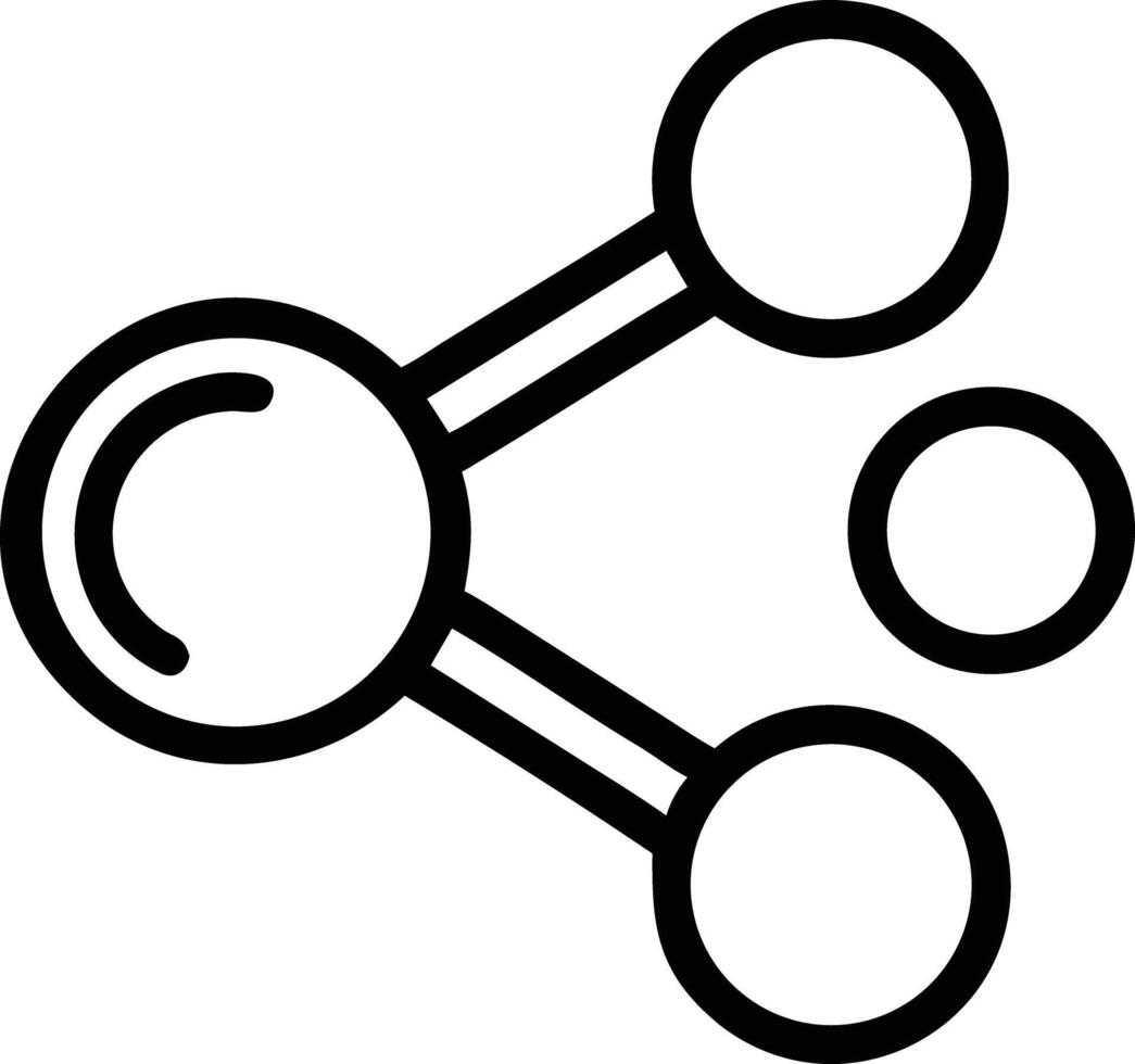 Simple flat share icon symbol for user interface design and mobile apps vector