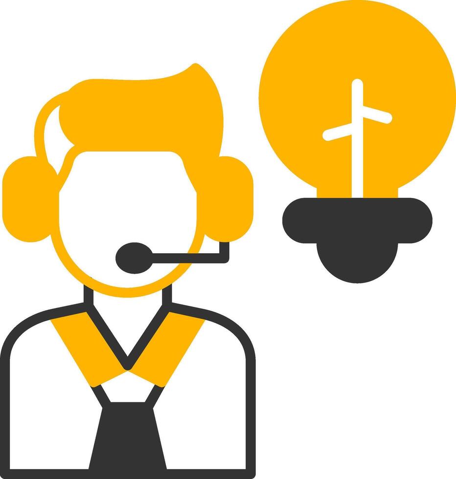 problema resolviendo soluciones glifo dos color vector