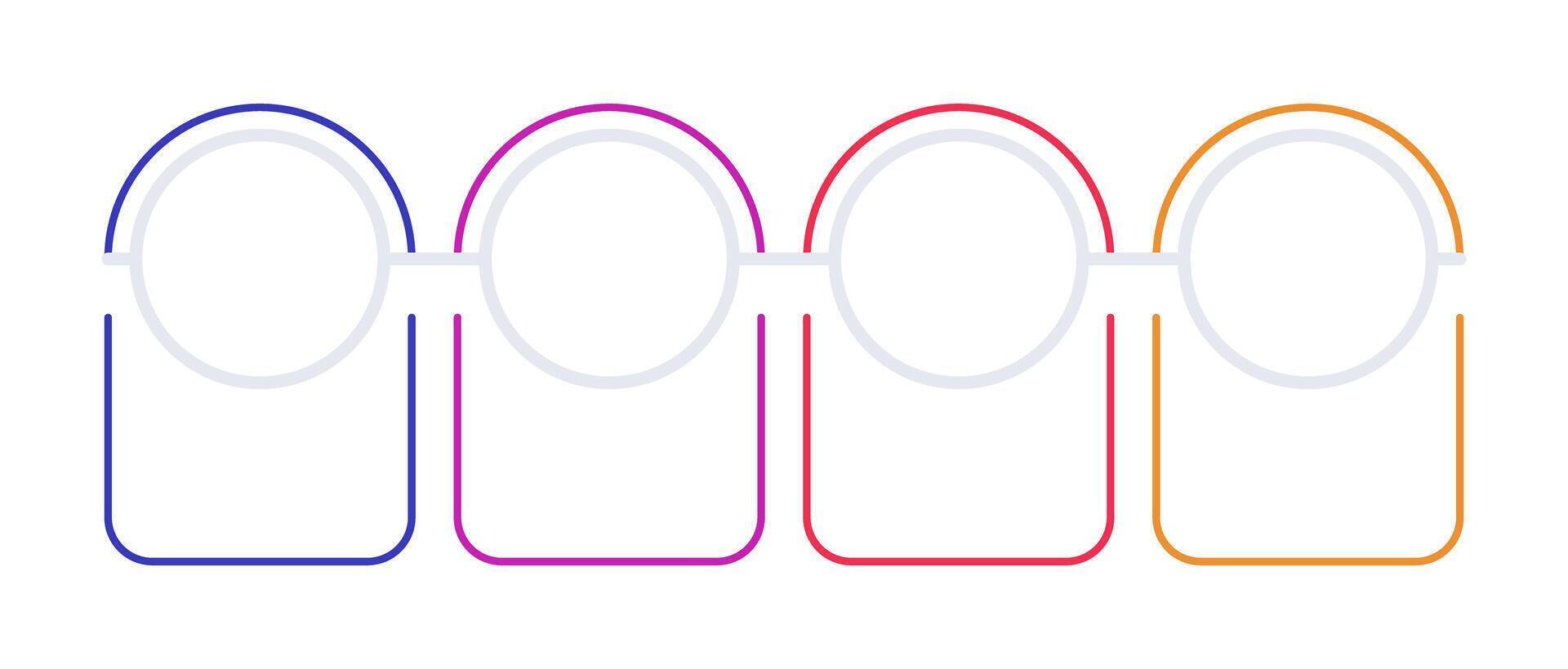 Crypto technology infographic template. Blockchain network. Digital currency. Data visualization with 4 steps. Empty process design. Editable blank options info graphics vector