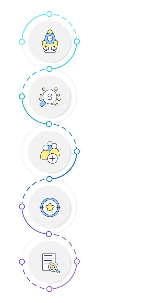 Business optimization methodology infographic design template. Cost ...