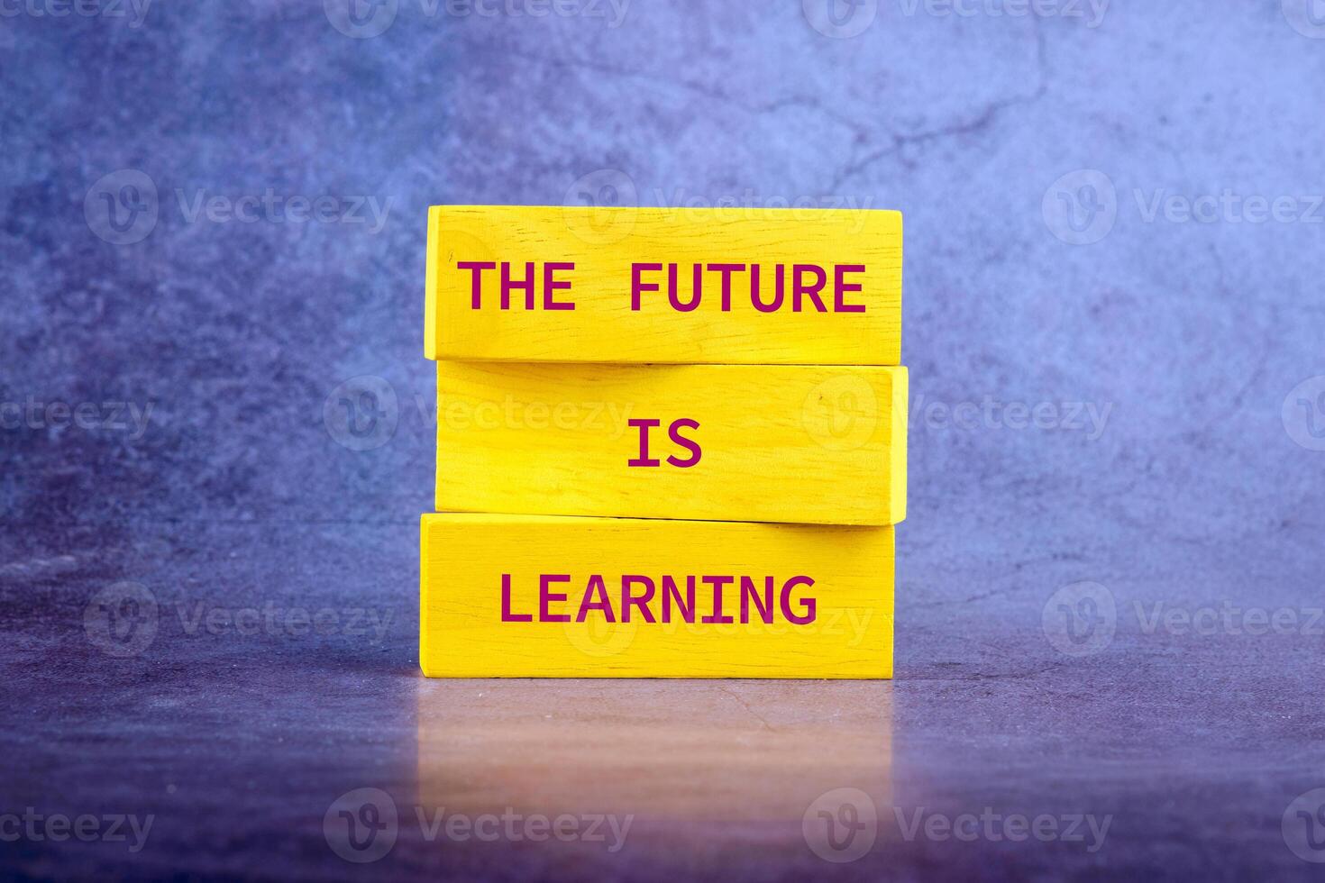 Business, modern technology, internet and networking concept. Copy space on wooden blocks on a bright background photo