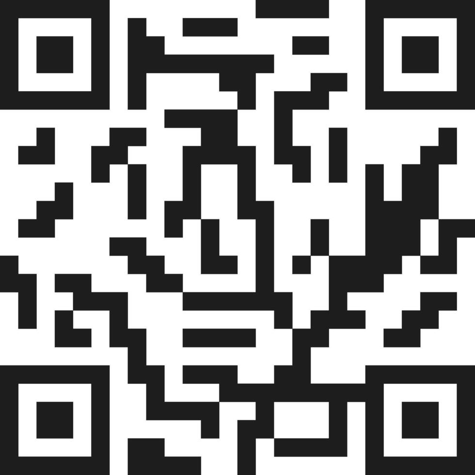 qr código escanear icono colocar. escanear qr código símbolo vector