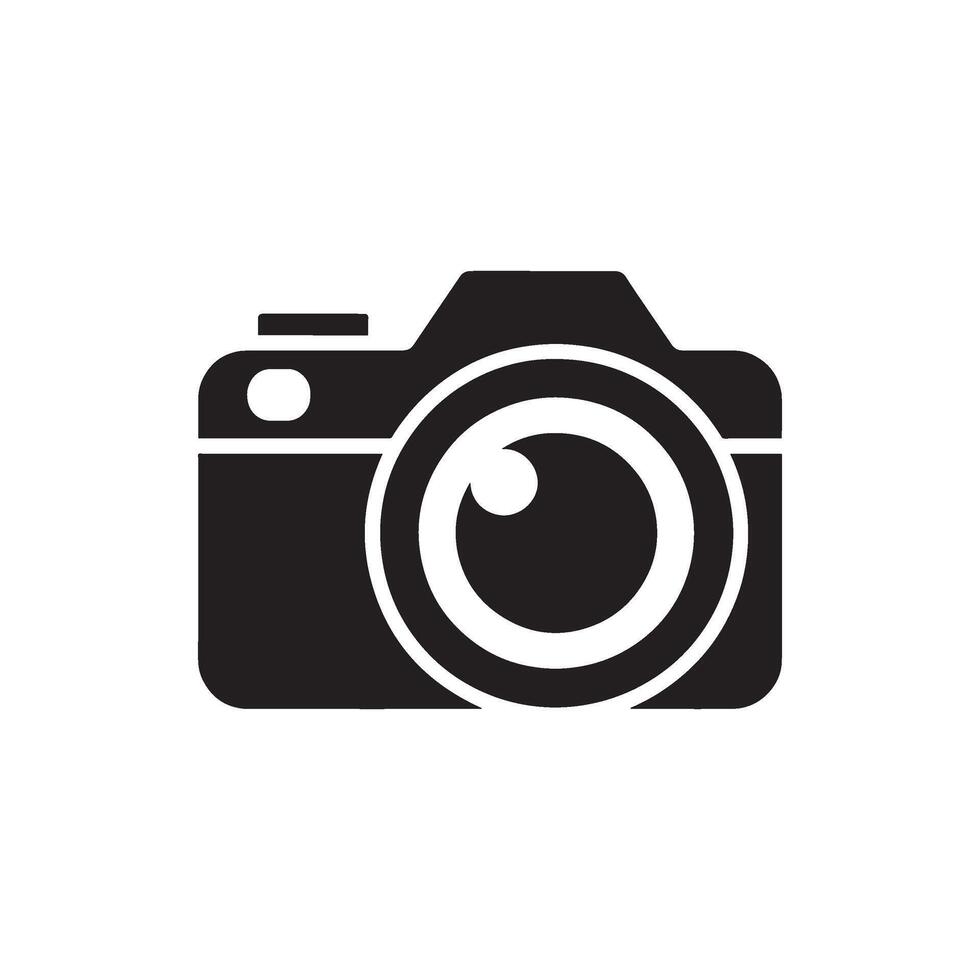 Sleek Camera Icon Capturing Memories A Simple Digital Representation for Photography Social Media and Creative Projects vector