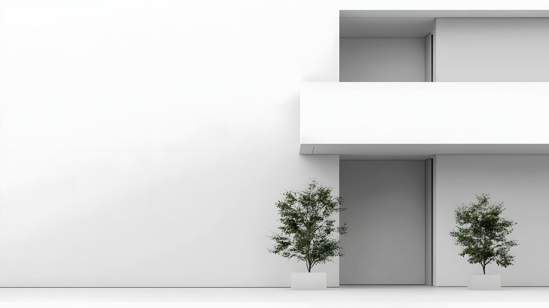 Minimalist Architectural Design with Sleek Edges and Subtle Patterns photo