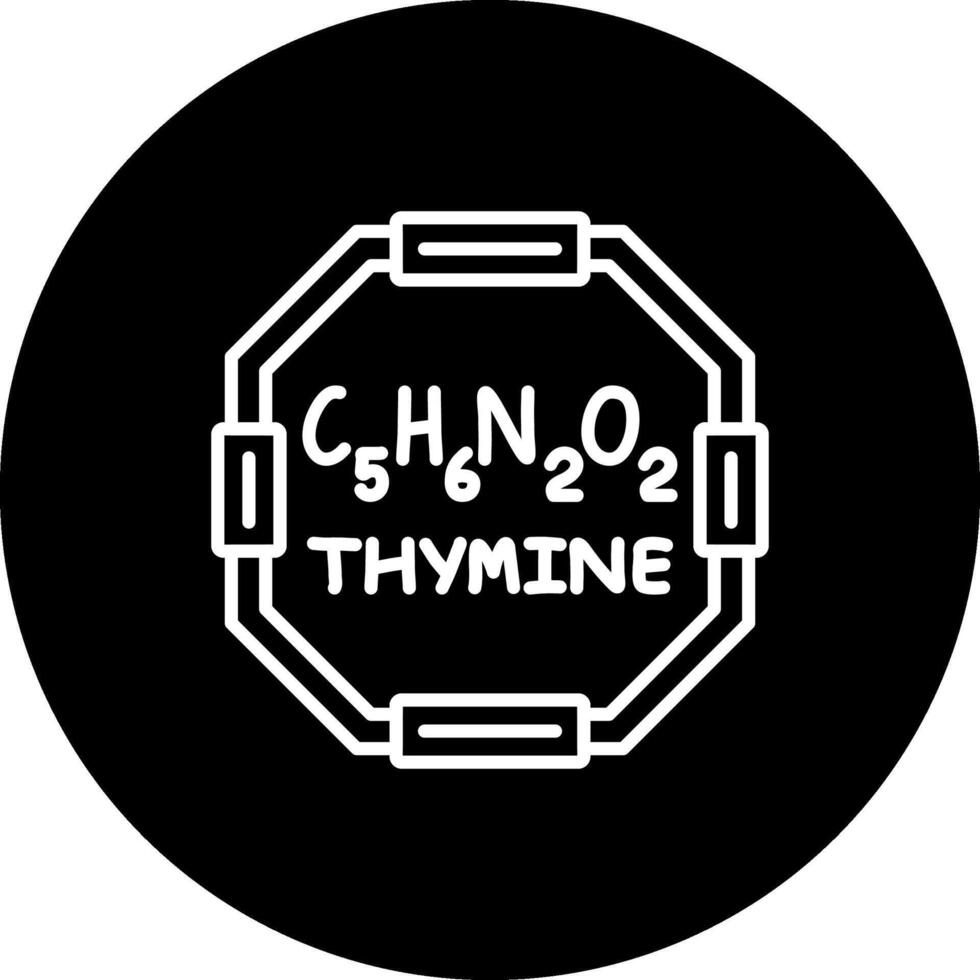 Thymine Custom Creative Visual Element vector