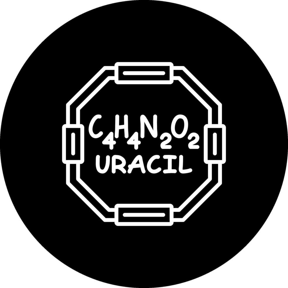 Uracil Distinct Creative Design Object vector