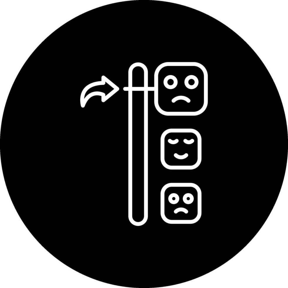 Sad Face Consistent User Interface Mark vector