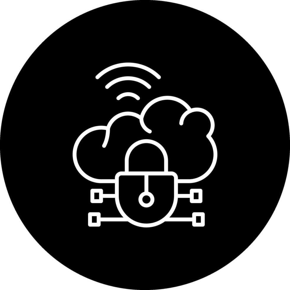 Cloud API Gateway Modern Digital Art Feature vector