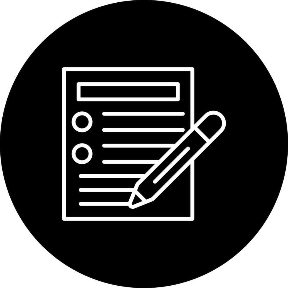 Test Paper Unique Web Graphic Layout vector