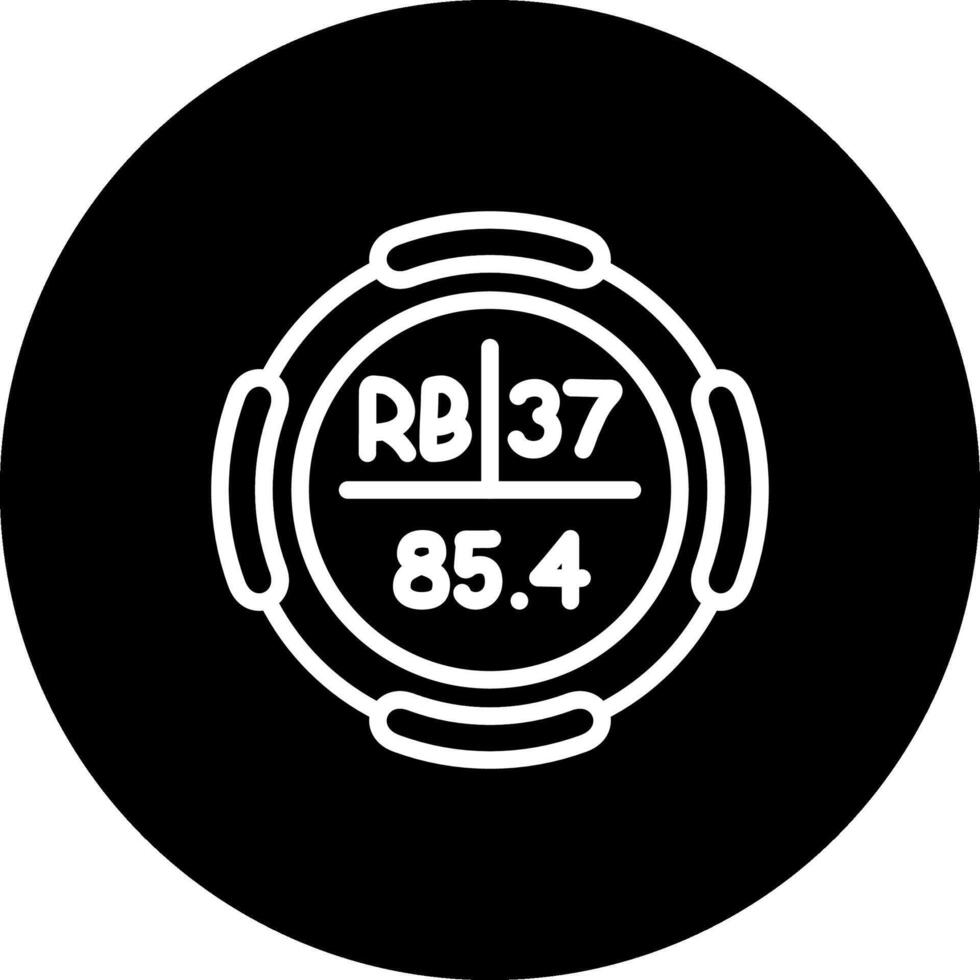 Rubidium Unique Web Interface Form vector