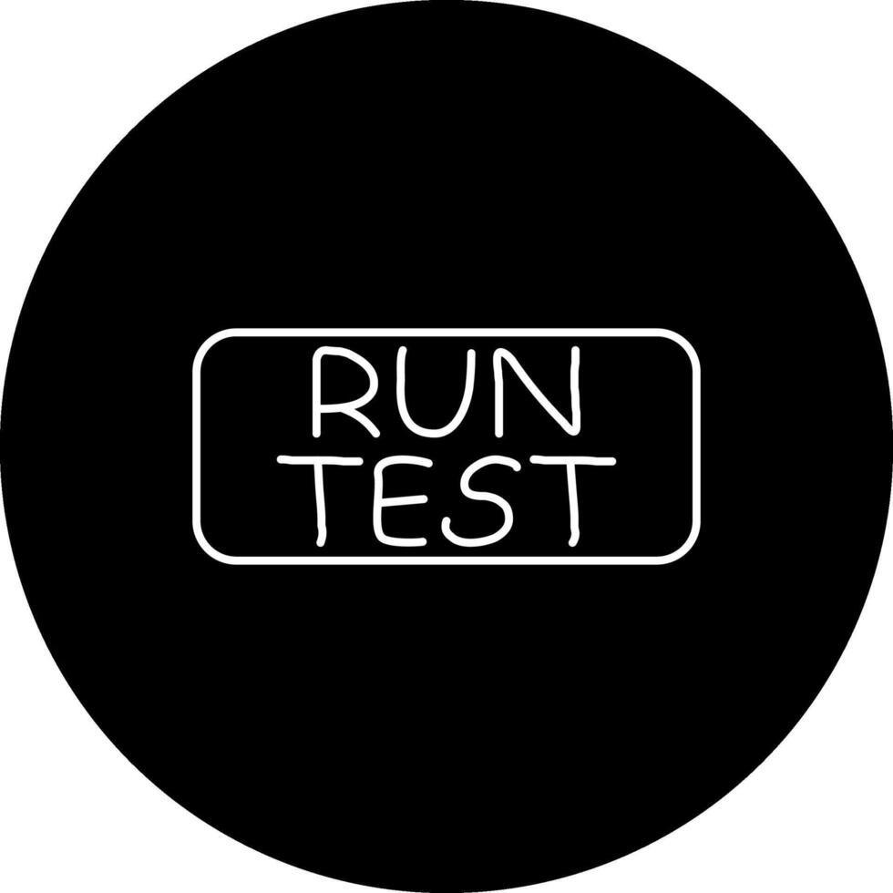 correr prueba Delgado botón distinto visual gráfico característica vector