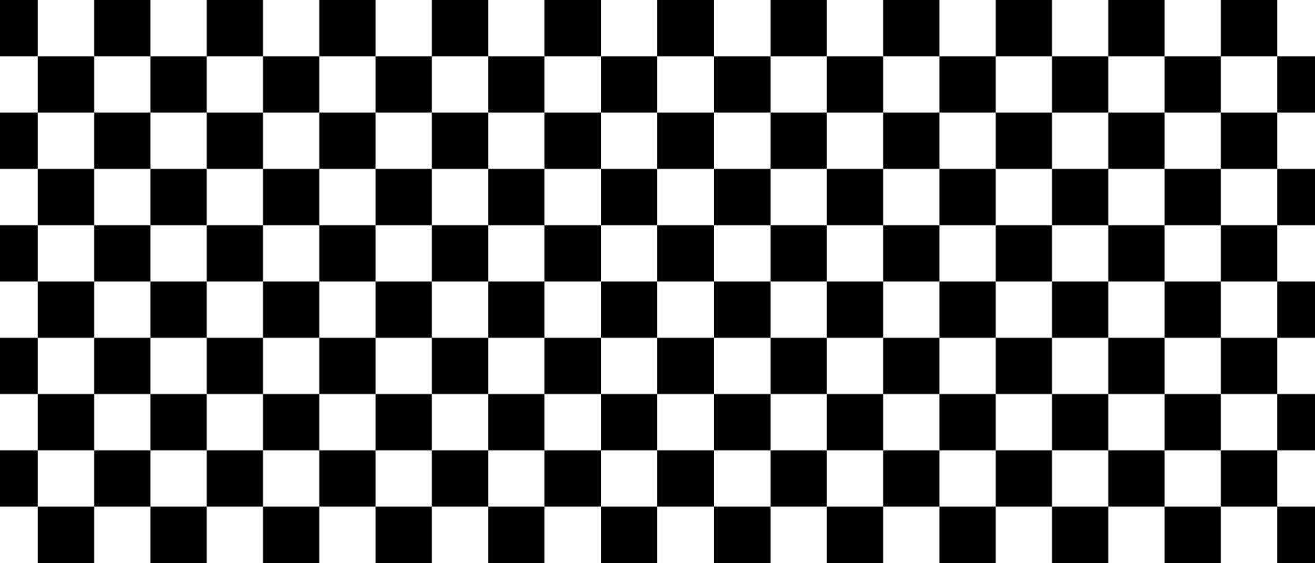 Checkerboard print black with white, Black squares in checkerboard pattern, Checkers line start rally race vector