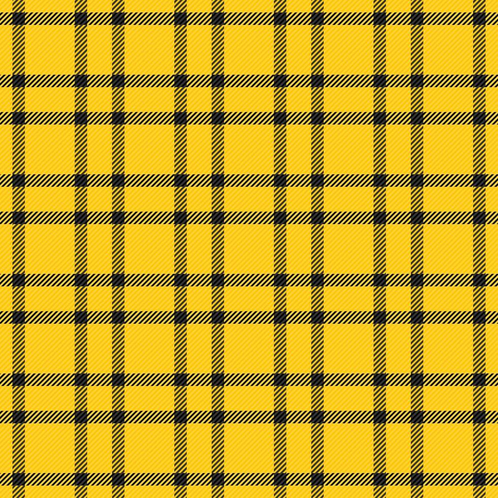 Stylish tartan plaid pattern in gold and dark grey hues. Versatile background for textile design, fashion, or abstract graphics. Perfect for adding a classic, textured touch. vector