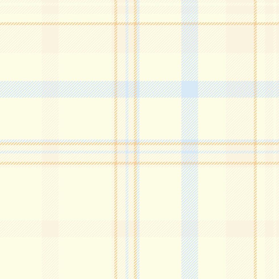 Subtle tartan pattern in soft pastel hues. A calming, woven texture conveys warmth and comfort. Ideal for backgrounds, textiles, or design elements. vector