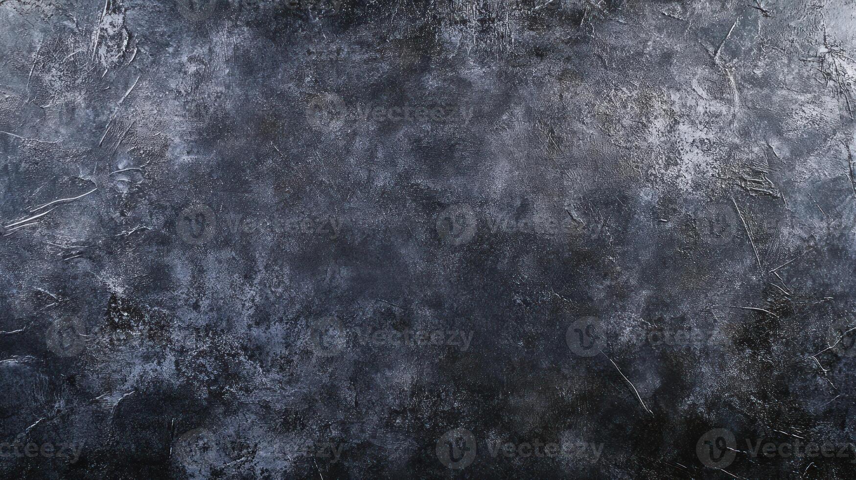 Dark, textured background with mottled grey and black tones, showing a rough, possibly metallic or stone-like surface with varied shading and subtle linear patterns photo