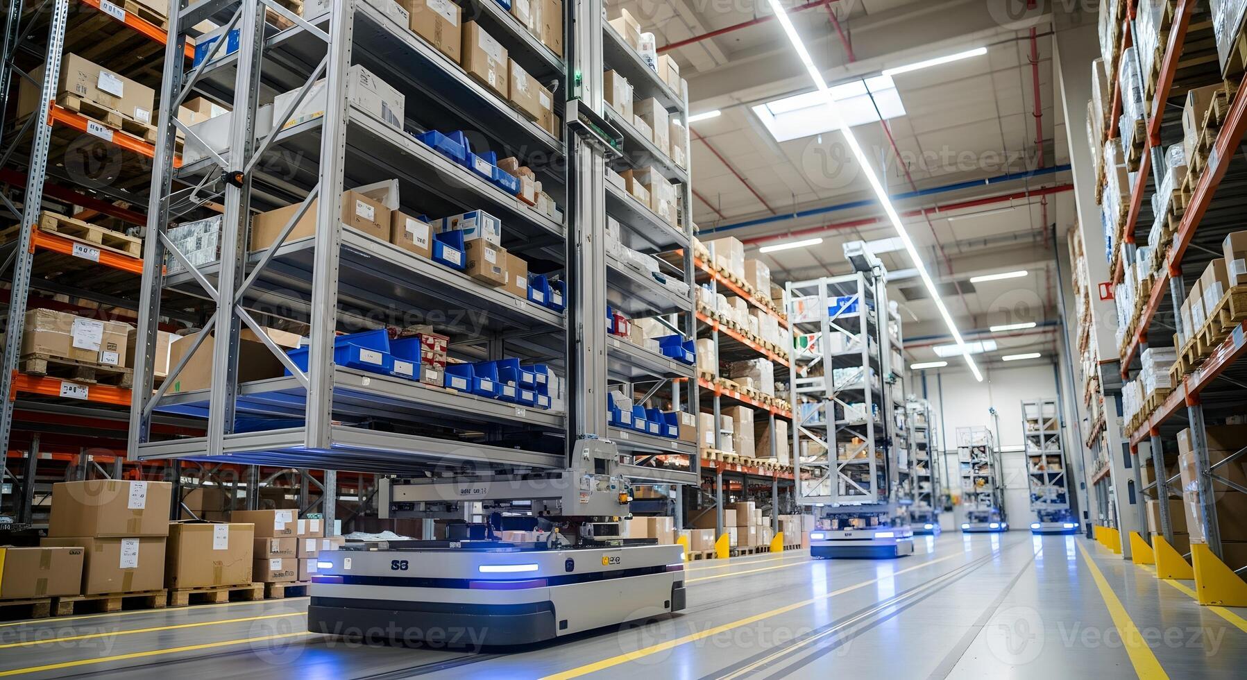 Automated robots working in a smart photo