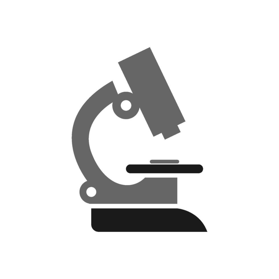 Microscope Science Icon vector