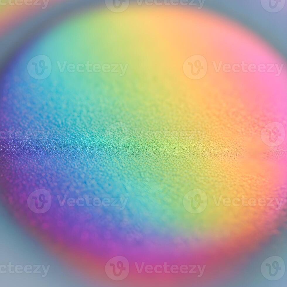 Mesmerizing Macro Illumination A Shimmering, Iridescent Surface with Vivid, Elegant Color Transitions in a Minimalist Upscale Dream Capturing Pure Aesthetic Magic photo