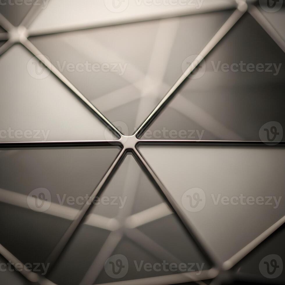 Intricate Delicate Macro Exploration Arranged Overlapping Geometric Metallic and Translucent Patterns that Radiate Sublime Elegance Beneath a Glowing Ambient Light photo