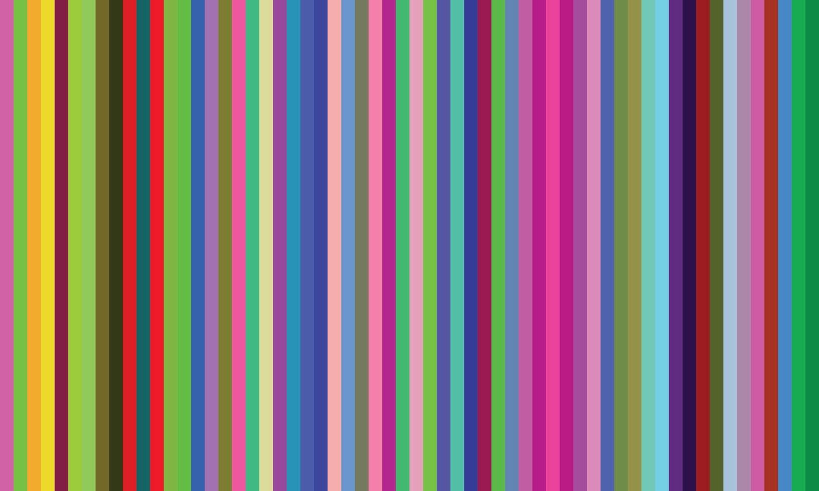 Vibrant multicolored striped background with many vertical lines for modern design vector