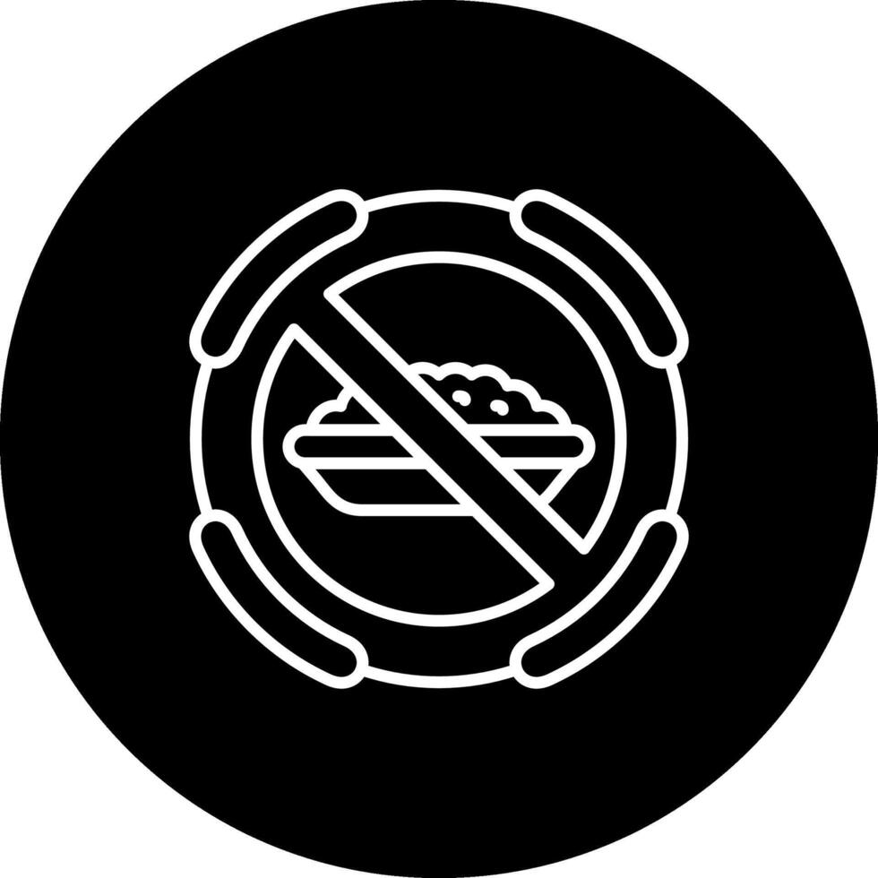 No Food Clear User Interface Object vector