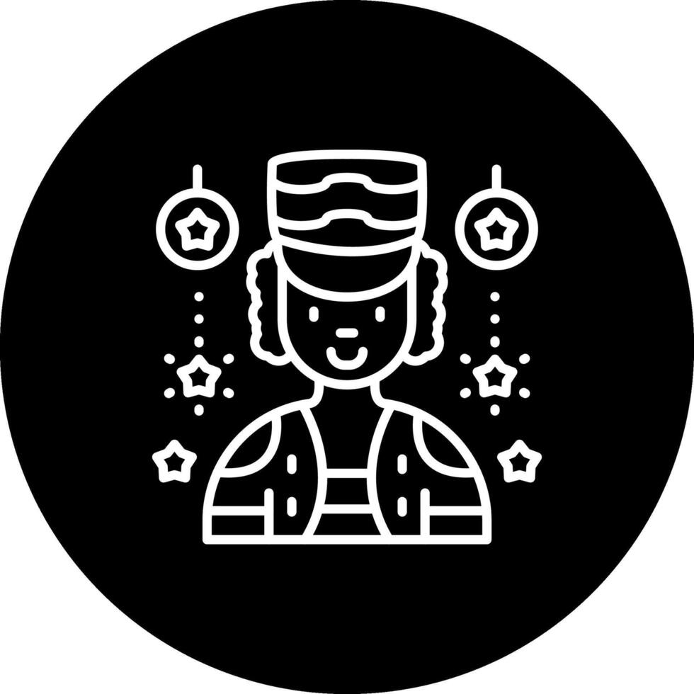 Nutcracker Costume Functional Digital Art Element vector