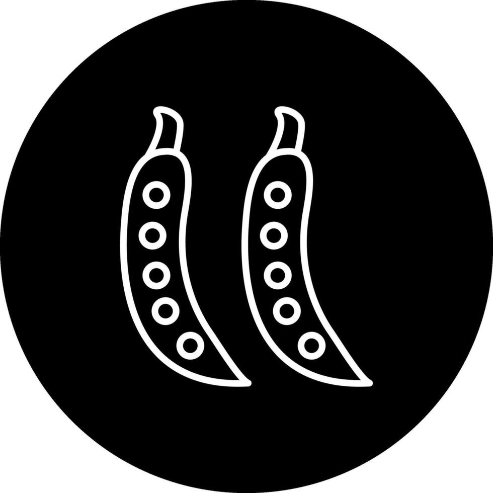 Peas Functional Digital Art Element vector