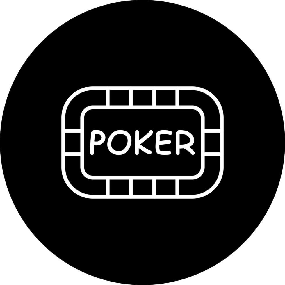 Poker Table Clear User Interface Object vector