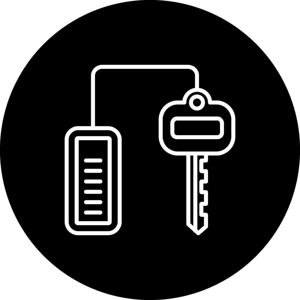 Composite Key Stylish Design Object vector