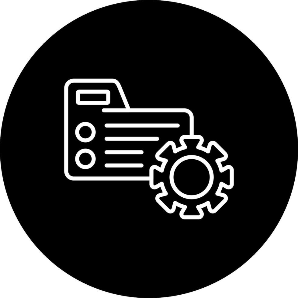 Setting Sleek Creative Element vector