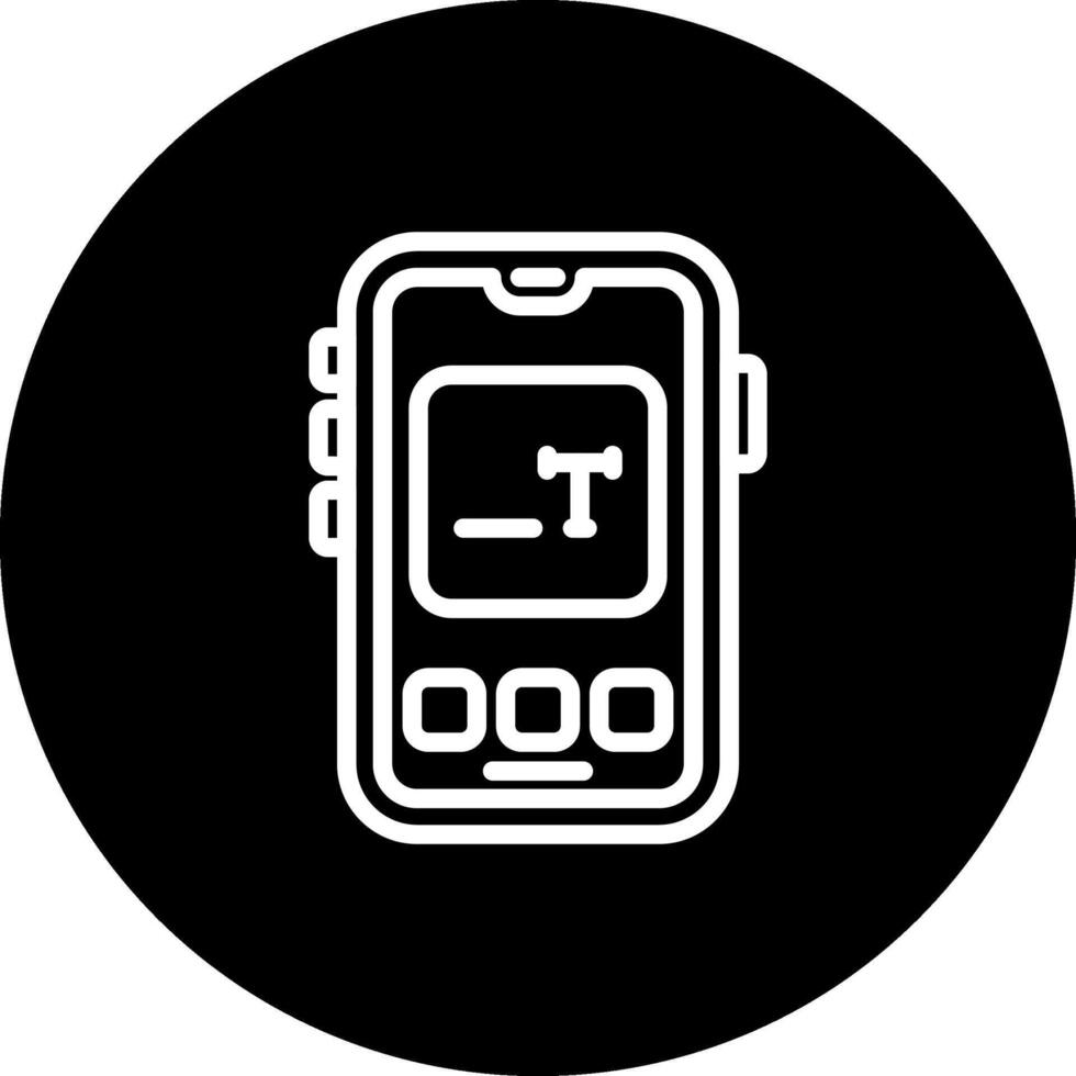 Mobile Type Distinct Creative Design Object vector