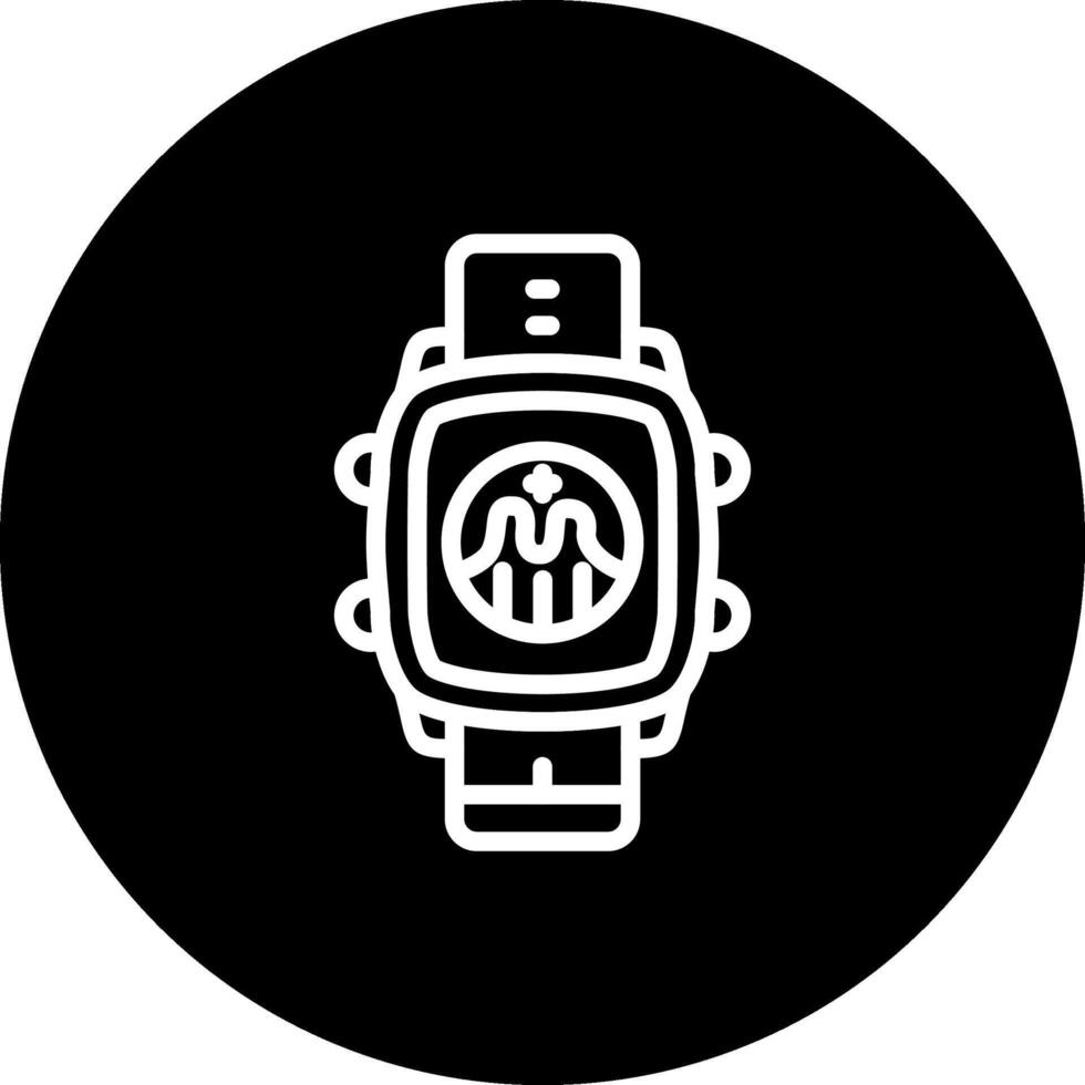 inteligente reloj grafico distinto visual gráfico característica vector