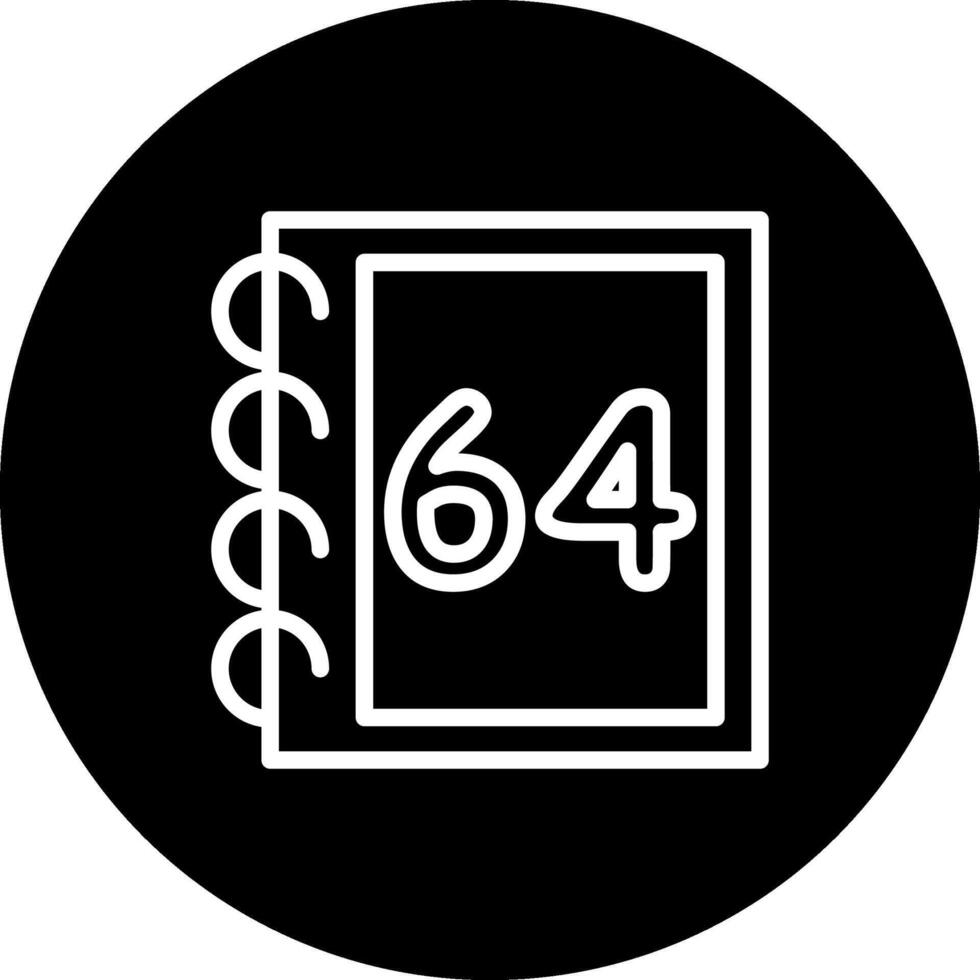 Math Sixty Four Stylish Design Object vector