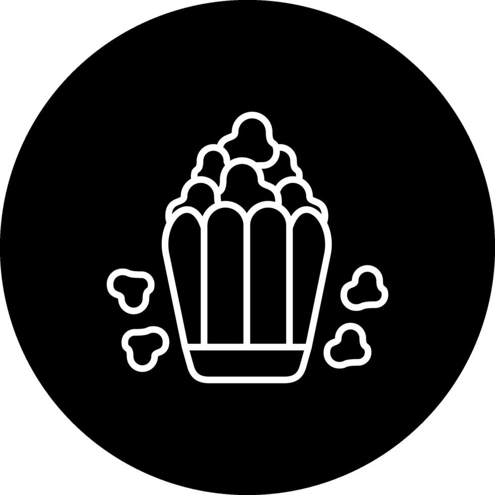 Popcorn Unique Branding Graphic Object vector