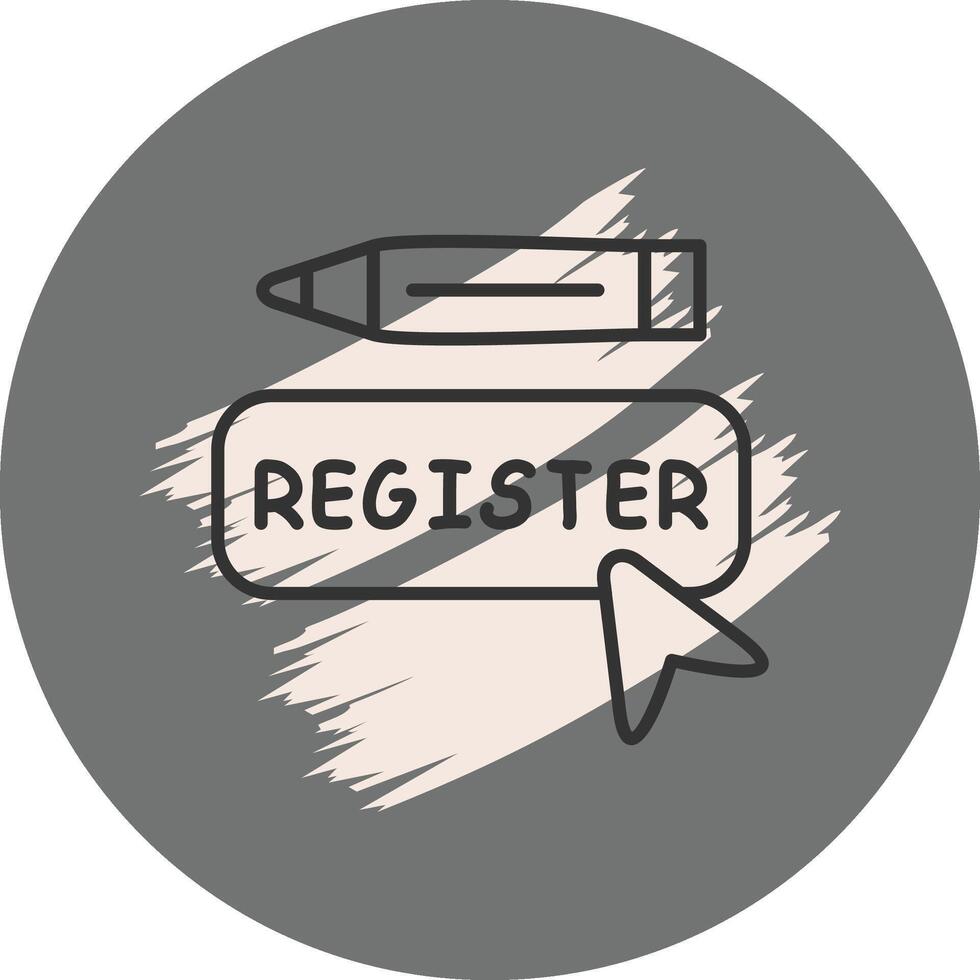 Register Geometric Web Design Form vector