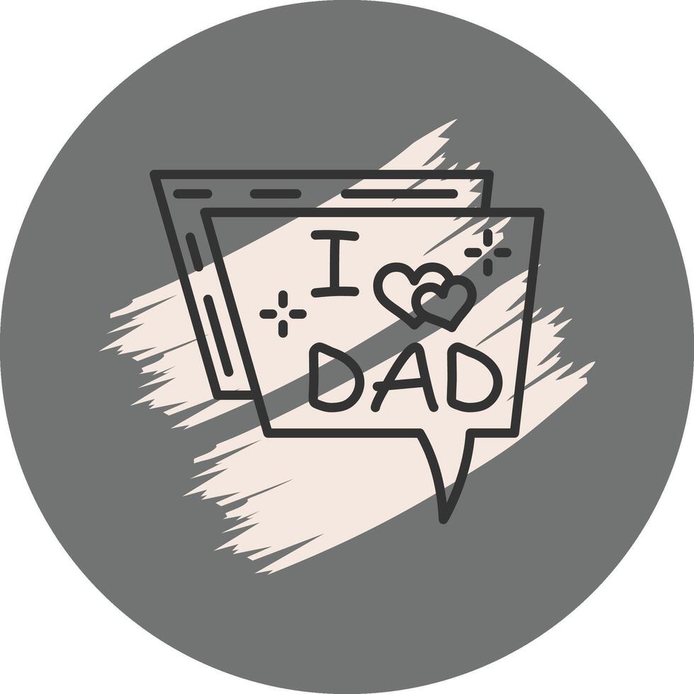 Chat Love Balanced User Interface Feature vector