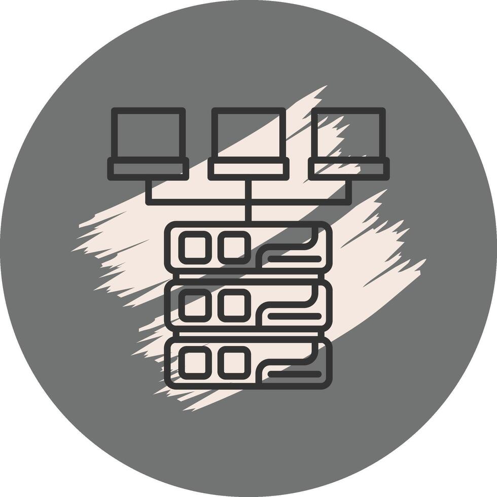 Data Model Sleek Creative Design Object vector