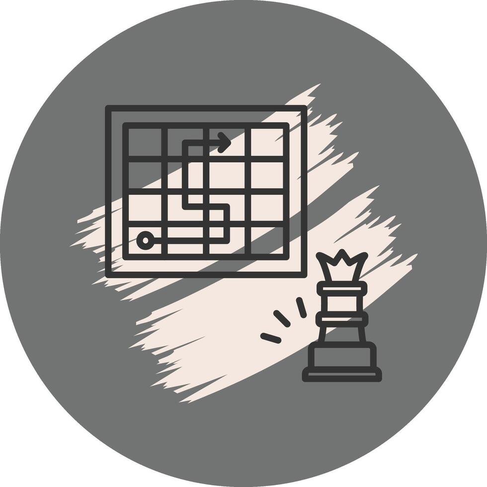 Chess Board Distinctive Creative Element vector