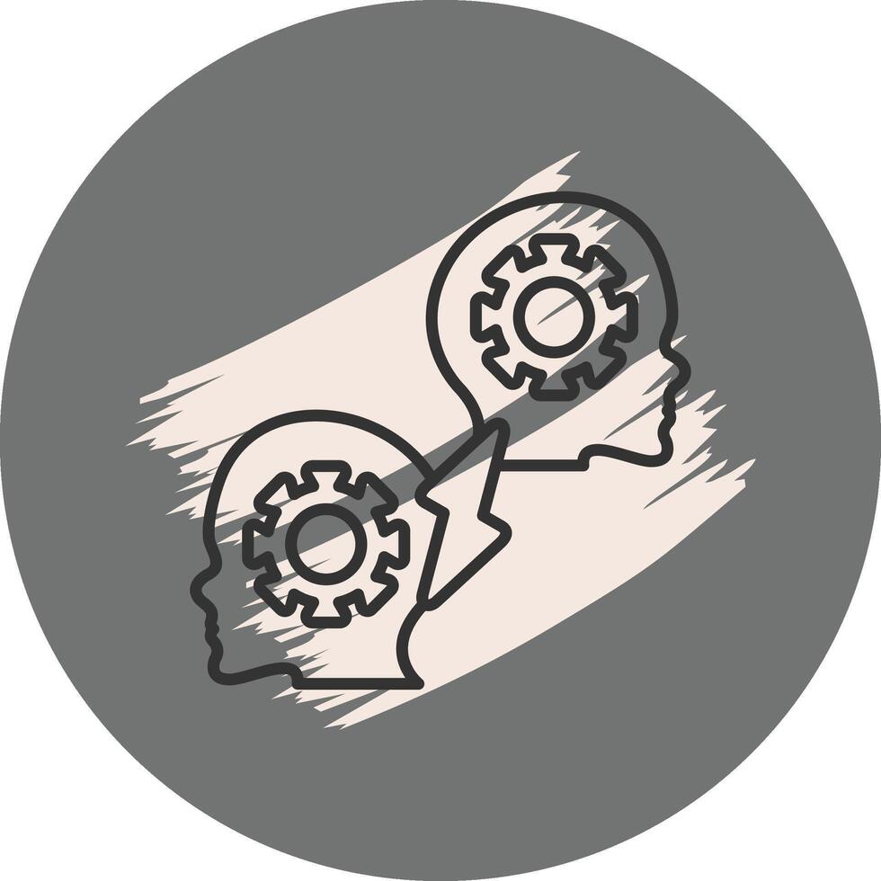 Conflict Resolution Unique Web Design Asset vector