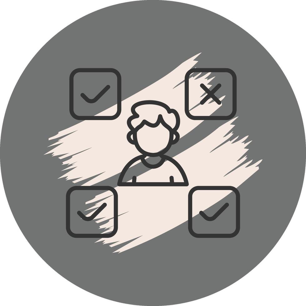 Market Positioning Minimal Web Layout vector