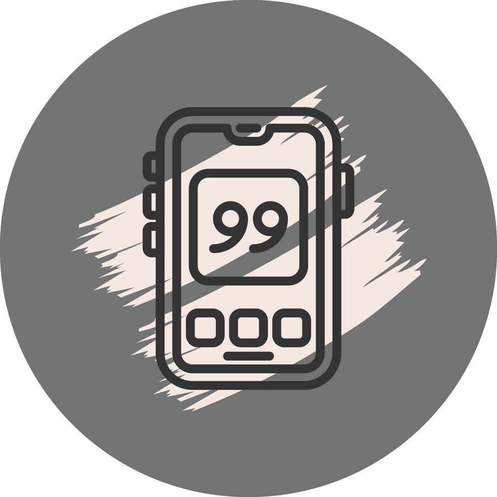 Mobile Quotes Sophisticated User Interface Layout vector