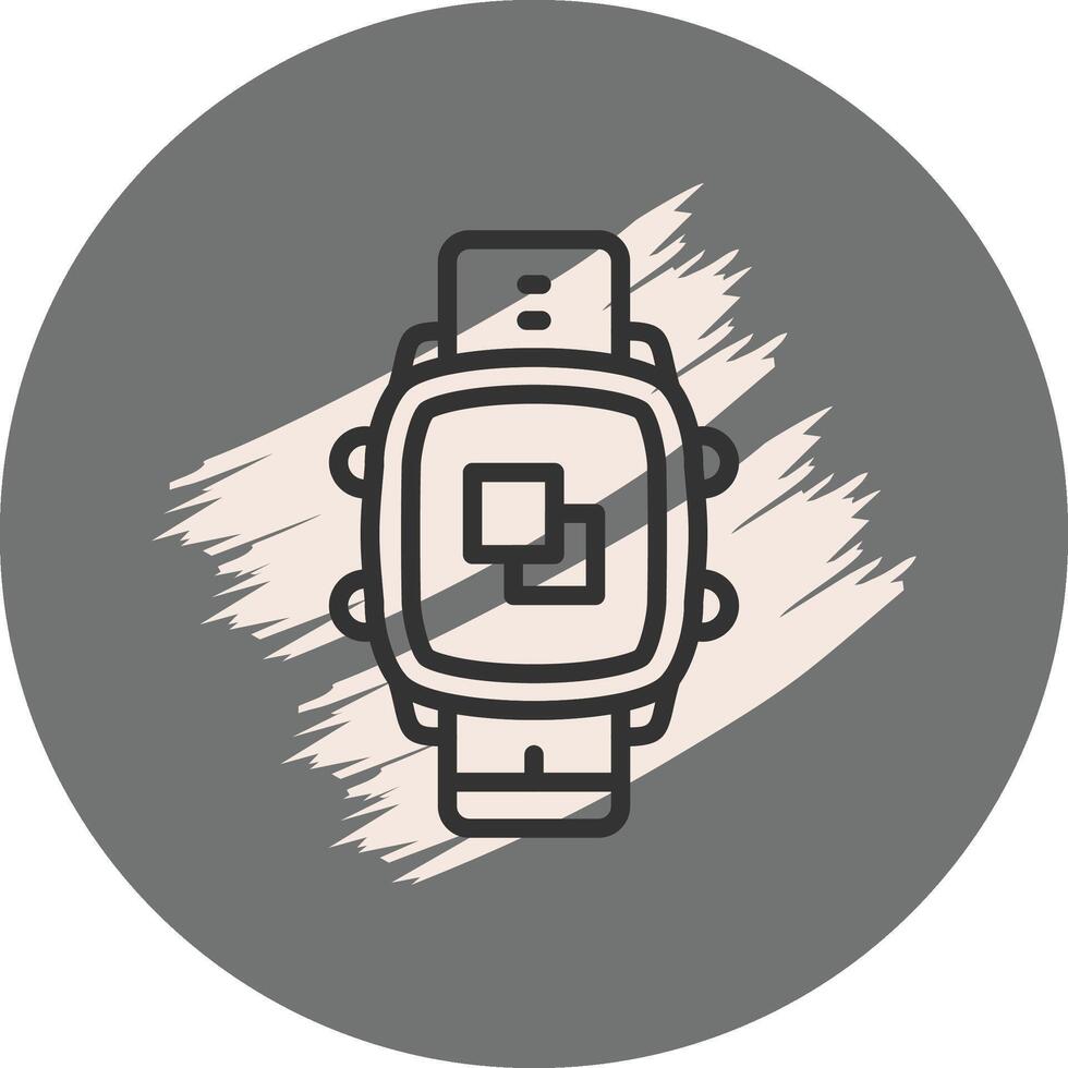 Smart Watch Copy Minimal Web Layout vector