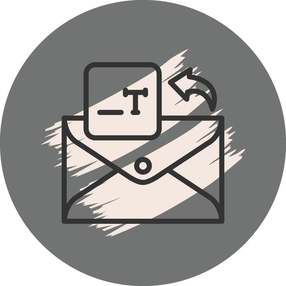 Email Type Distinct Modern Graphic Asset vector