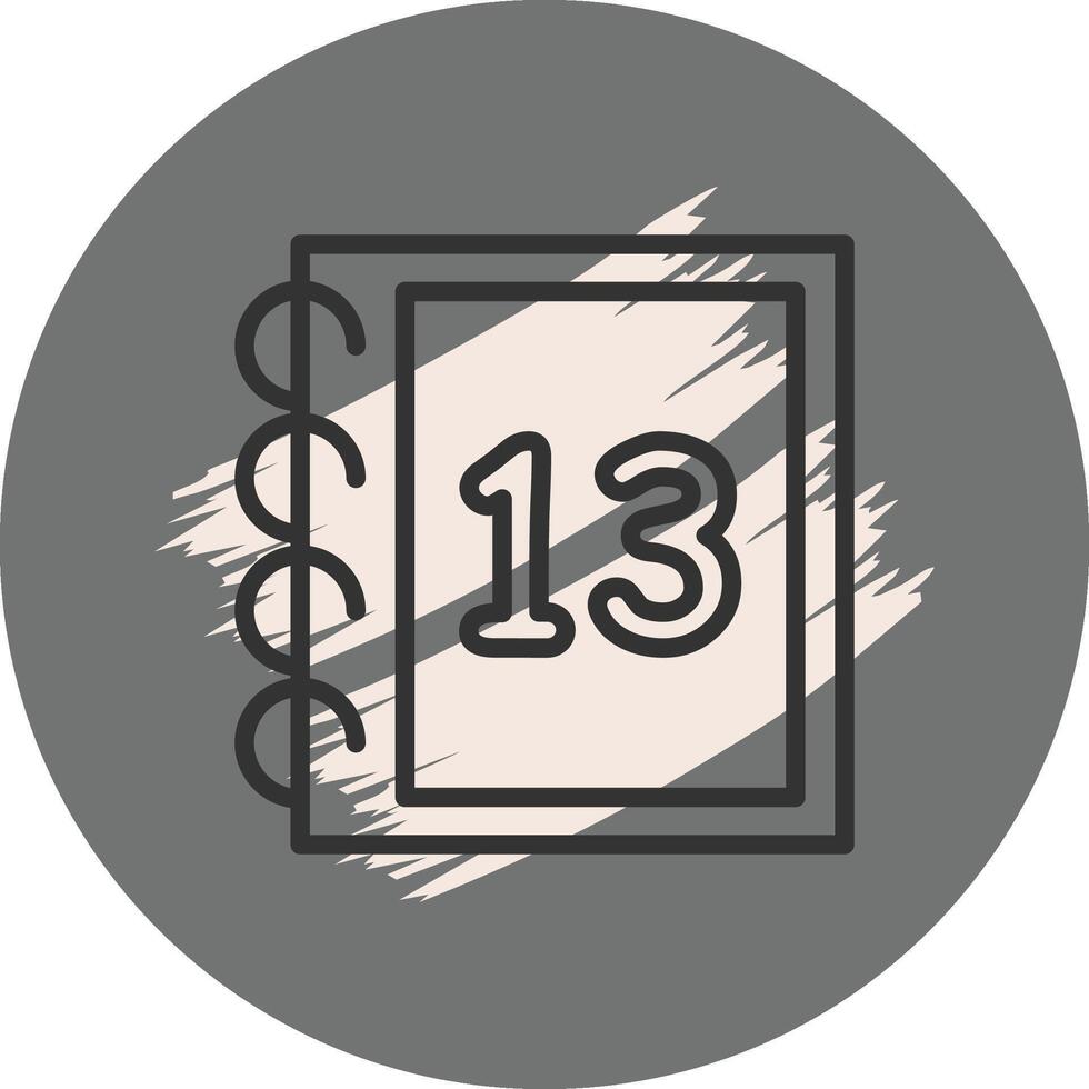 Math Thirteen Custom Creative Graphic Layout vector