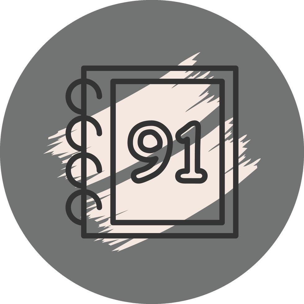 Math Ninty One Modern Flat Design Object vector