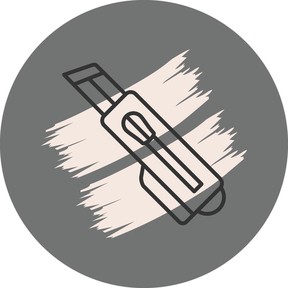 Box Cutter Dynamic Flat Design Feature vector