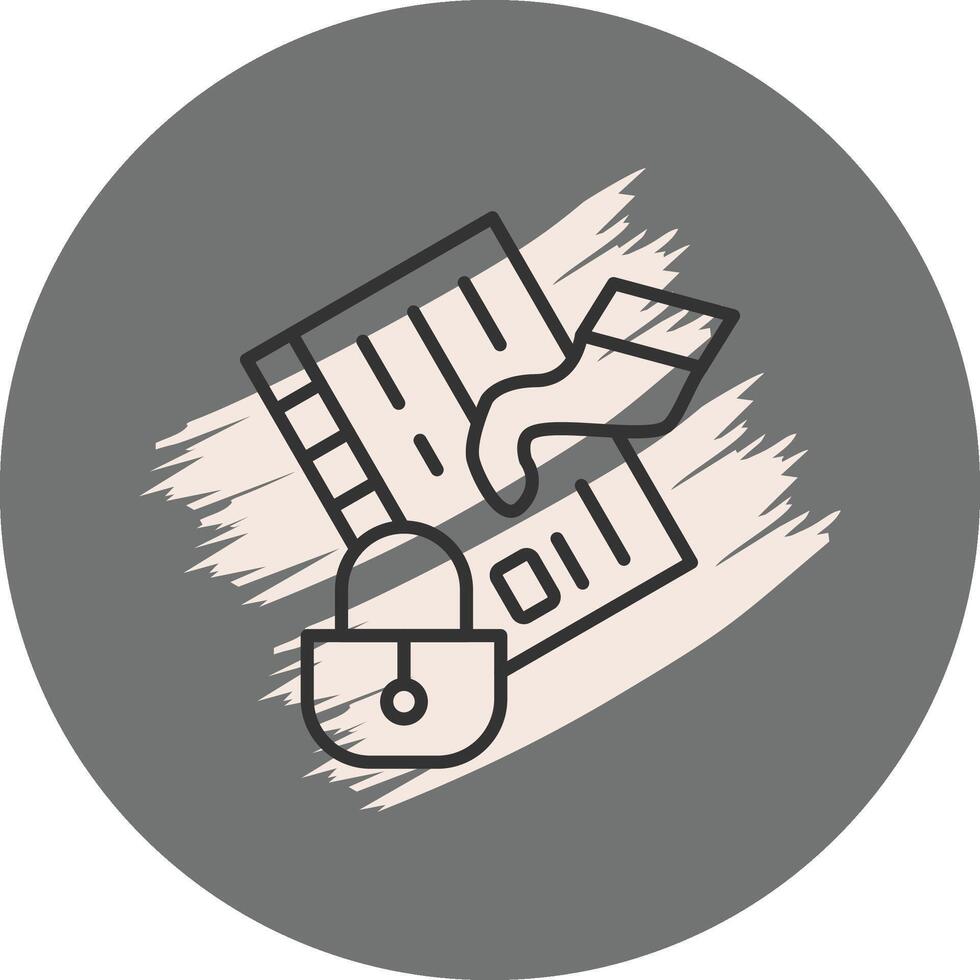 Secure Checkout Compact User Interface Shape vector